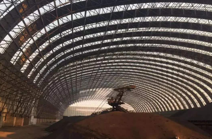 赣州概述原料场封闭技术的特点和类型